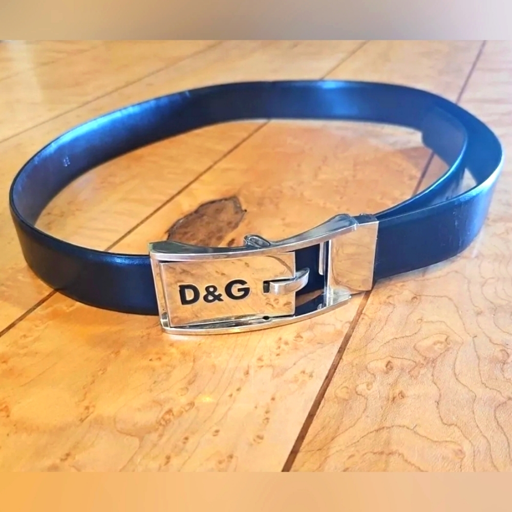 Dolce & Gabbana mens leather belt sz. 38